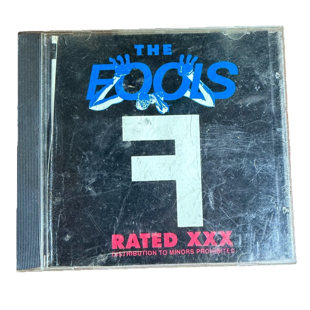 THE FOOLS "Rated XXX Distribution To Minors Prohibited" 1990 OUCH OOP CD!